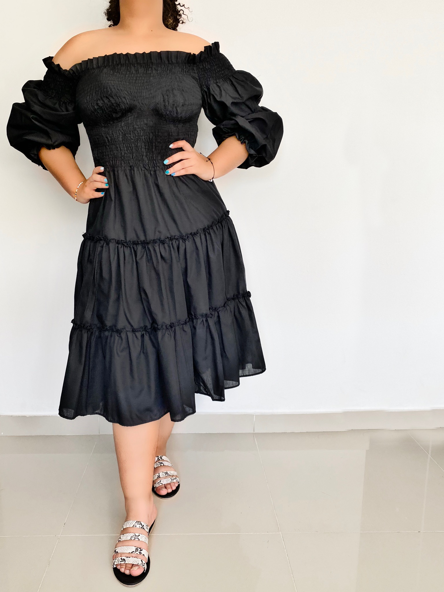 Vestido Nicoletta Negro