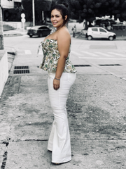 Pantalón Super Campana Blanco