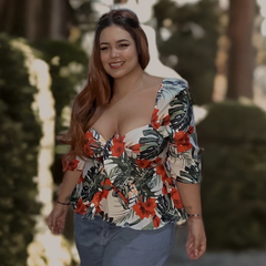 Blusa Push-up edición Tropicana