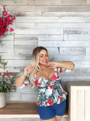 Blusa Push-up edición Tropicana