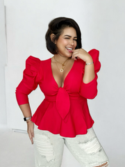 Blusa Victoria roja