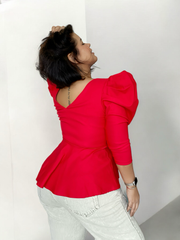 Blusa Victoria roja