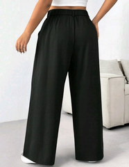 Pantalón ancho negro