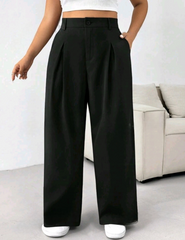 Pantalón ancho negro