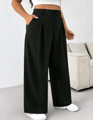 Pantalón ancho negro