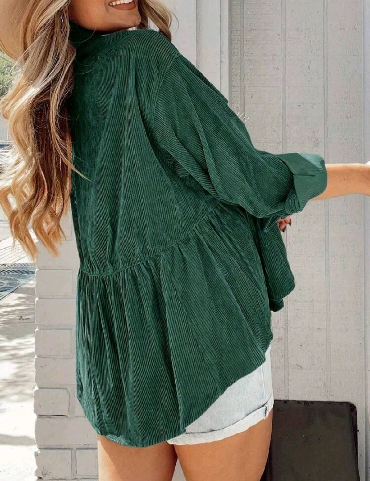 blusa de botones tallas grandes