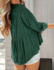 blusa de botones tallas grandes