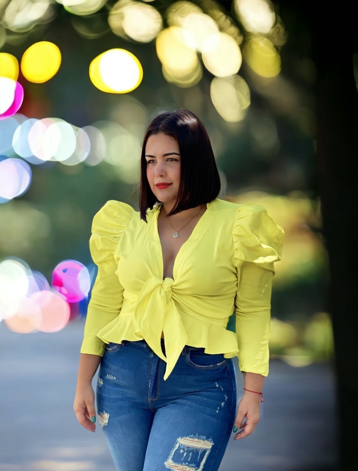 Blusa Roma amarilla