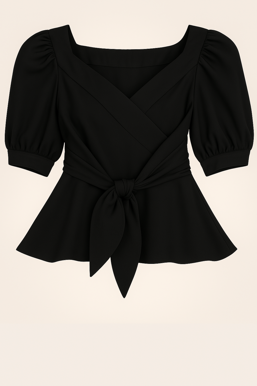 Blusa pitalla negra