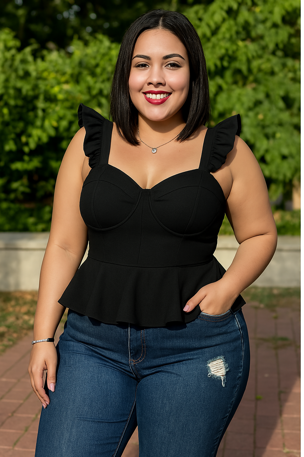 blusa plus size