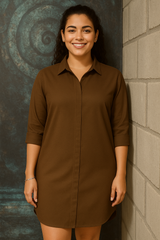 Vestido Talego Boyfriend mocca